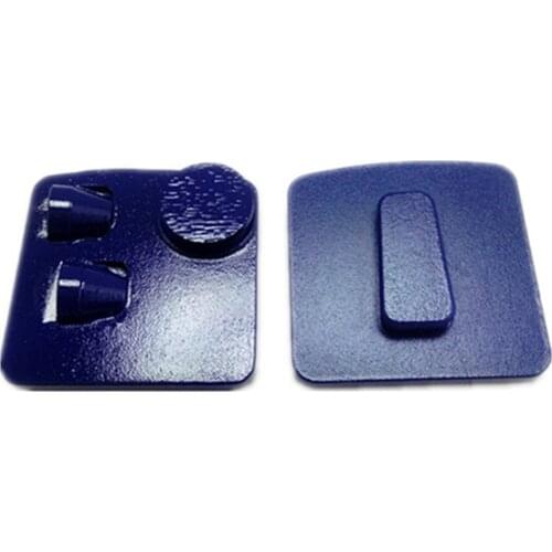 PCD20 Epoxy Glue Concrete Coating Removing PCD Grinding Shoes with Two Half PCD One Round Segment PCD Grinding Tools 12PCS