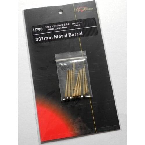 Flyhawk FH700200 1:700 Scale WW II ltalian Navy 381mm Metal Barrel