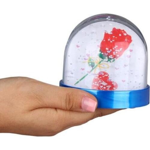 HLO 2021 Standard Snow Globe - Mixed Color Personalized With Two Photo Romantic Gift Idea 9 cm Reasonable Price Trendy Modern