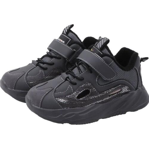 Breathable Baby Shoes Animal Print Leather Mesh Soft Bottom Kids Sneakers Boys Velcro Tennis Shoes Zapatilla Casual Shoes BE50SH