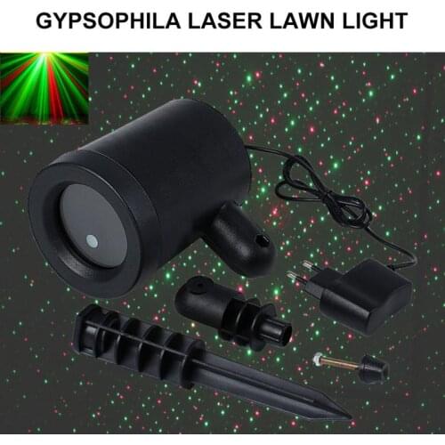 Outdoor Laser Projector Sky Star Spotlight Showers Landscape DJ Disco Lights Gypsophila Laser Lawn Light for Garden Party Xmas