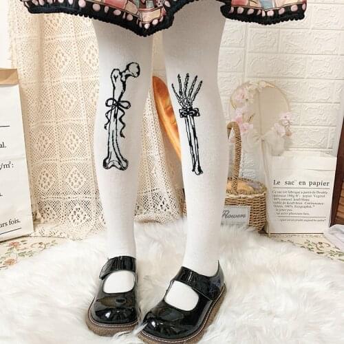 Lolita socks getting over knee socks, cotton socks, black gothic Lolita Japanese harajuku ipads stockings