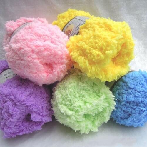 Super Soft Smooth Chunky Acrylic Double Knitting Wool Yarn Colorful Skein Ball Yarn For DIY Knitting Craft Baby Clothes Hat