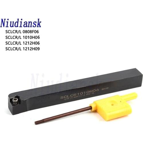 SCLCR1212H06 SCLCR0808F06 External Lathe tool holder SCLCR1010 CNC turning Boring Bar Machining Cutter Tungsten Carbide Inserts