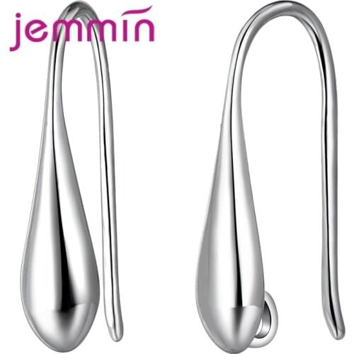 Exaggerate Design Noble Earrings Connector 925 Sterling Silver DIY Making Bijoux companents For Women Best Gift 5 Pair