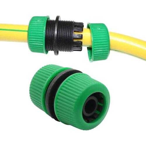 Car wash Hose Connector 1/2 Inch Water Pipe Connectors Repair Leaking Joiner Connector Adapter Tubing Fitting 50 Pcs