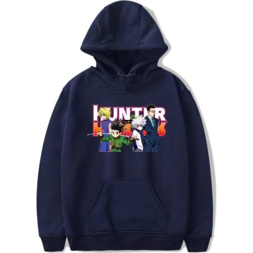 Oversized Hunter x Hunter Hoodies Hisoka Sweatshirts Men/Women Pullovers Harajuku Clothing Hunter x Hunter Sweatshirt Sportswear