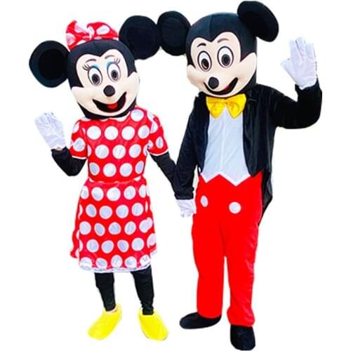 Winnie The Hoop Mickey Minnie Mouse Cosplay Custome Disney Cartoon Halloween Costume Animal Cartoon Castume Show Cothing Set