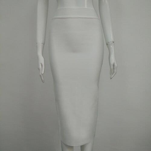 2021 New Summer Women Bandage Skirts Sexy Celebrity Runway Party Skirts Fashion High Waist Female Bodycon Club Pencil Skirts