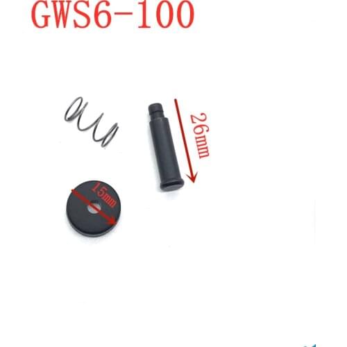 1Set Angle Grinder Self-Lock Pin Knob Device Spring Replacement For Bosch 6-100 Good Quality Power Tools Spare Parts