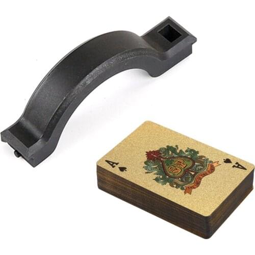 1Pc 24K Gold Playing Cards Plastic Poker With Gear Cover For 1/8 HPI Racing Savage