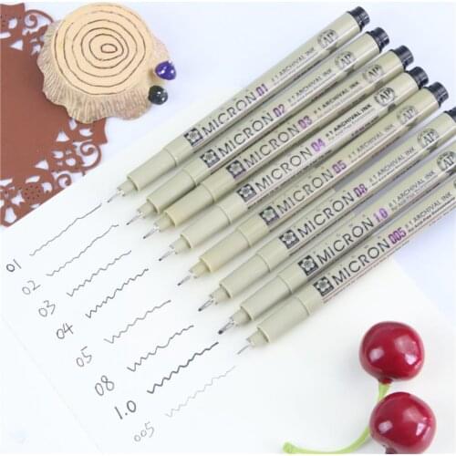 1 Pc Hot Sale Portable Drawing Ultra Fine Line Pen Good Chemical Resistant High Quality Pen Painting