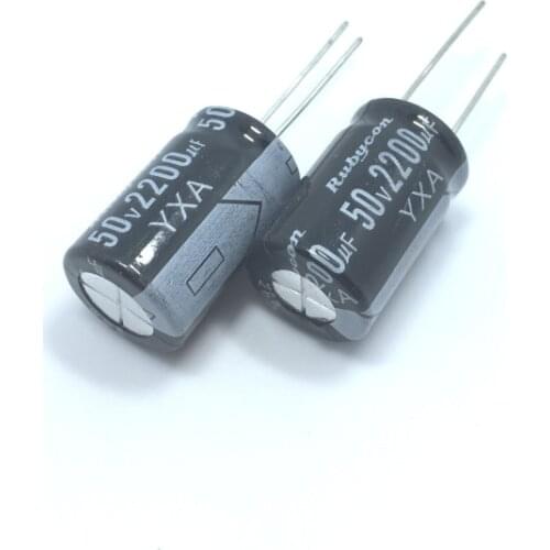 10pcs Electrolytic Condenser 2200uF 50V DIP 50V2200UF 16*25MM OR 16*30MM