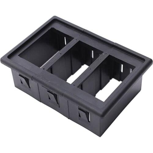 3 Car Boat Rocker Switch Clip Panel Patrol Holder Housing