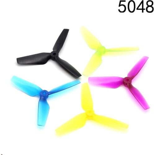 6 pairs 5048 Propeller 3-Blade Props CW/CCW For QAV-X Martian FPV Racer RC Multicopter Quadcopter