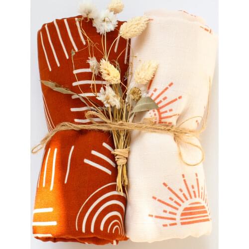 Bamboo Muslin Swaddles Blanket Baby Blankets Newborn Baby Boy Girl Blankets Bedding Quilt