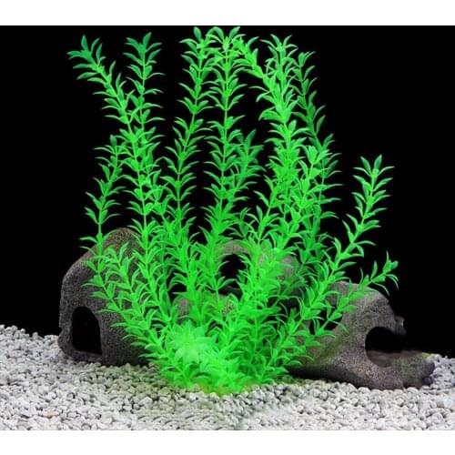 Shrimp Nest Decorations Water Plants Simulation Aquarium Decoration Plastic Cement Artificial Aquarium Water Grass for Fish Tank