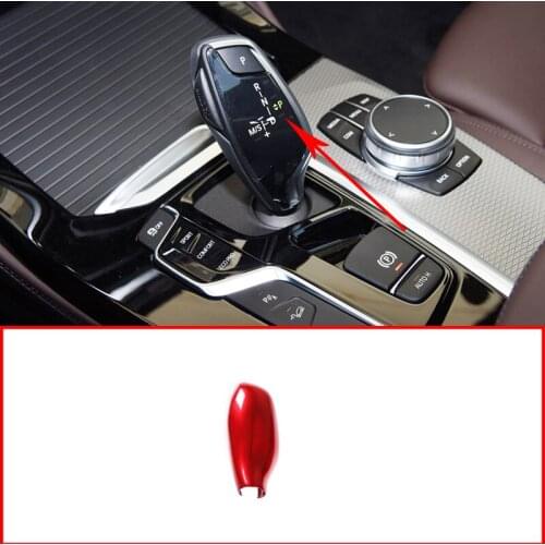 For BMW 5 6 7 Series G11 G12 G30 18-19 Car ABS Gear Shift Head Protective Case Decoration Strip Trim Accessories Driving Right