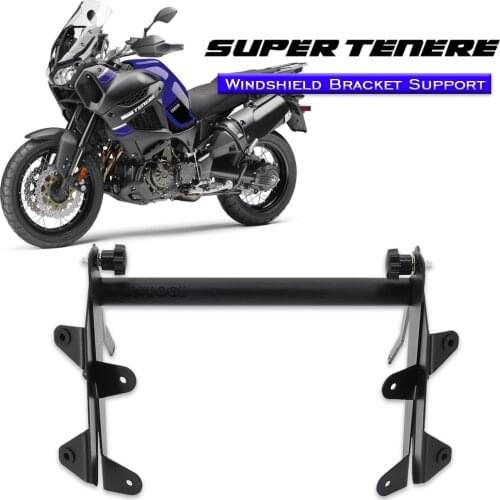 For YAMAHA Super Tenere XT1200Z XTZ1200 2014- Motorcycle Accessories Windscreen Support Windshield Adjuster Windshield Bracket
