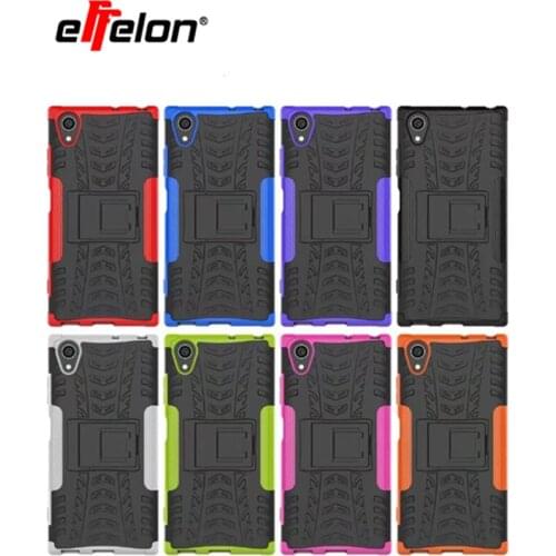 Effelon for Sony XA1 Plus 5.5" Case TPU + PC Dual Case Protective Back Cover Hard Silicone Armor Case for Sony XA1 Plus