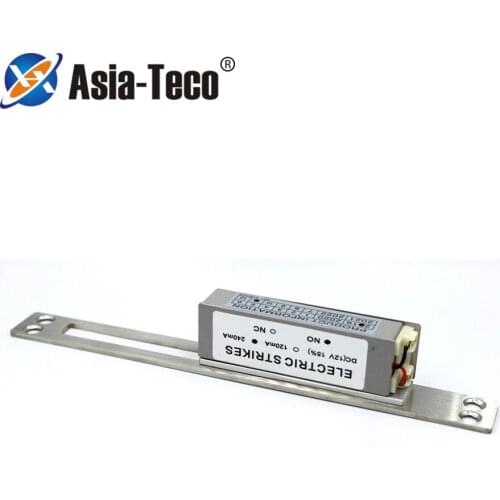 Electric Strike door lock Fail Secure Fail Safe NO NC Electric Strike Door Lock DC12V Long panel Dual port