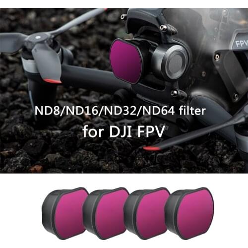 ND 8 16 32 64 Lens Filters For DJI FPV Combo Drone Filter ND32 ND8 ND16 ND64 Camera Filter Set for DJI FPV Filter Accessories