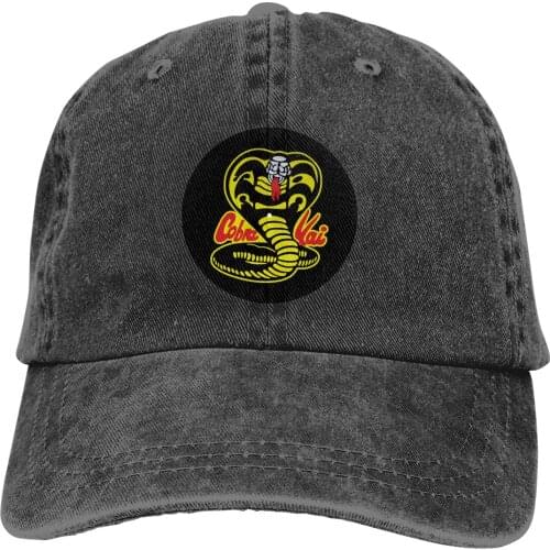 Cobra Kai Baseball Cap cowboy hat Peaked cap Cowboy Bebop Hats Men and women hats