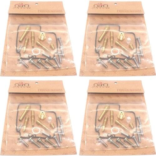 4set for CB400F CB-1 1989-1990 CB400 F Motorcycle Carburetor Repair Kit