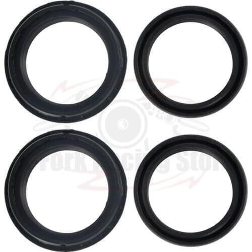 Fork Oil Seals 2PCS and Dust Seals 2 PCS Motorcycle ASSY KIT For Yamaha XJ6F Diversion F 2010-2015 2011 2012 2013 2014