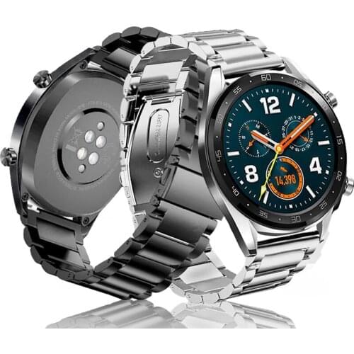 Metal Strap For Huawei Watch GT Accessories stainless steel watchband correa for Huawei Watch GT 2 46mm GT2 Honor Watch Magic