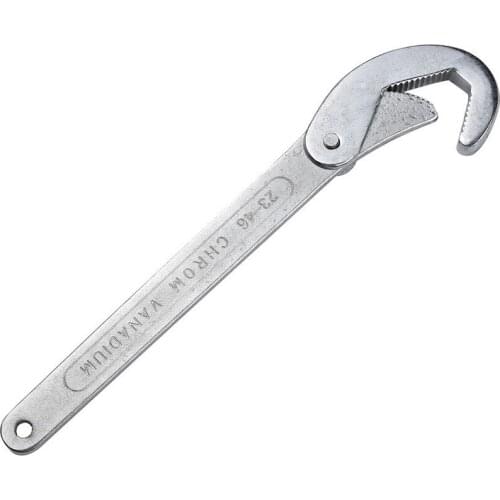 Multifunctional Adjustable Wrench 23-46MM Spline Bolt Portable Torque Ratchet Oil Filter Repair Pipe Wrench Household Tool