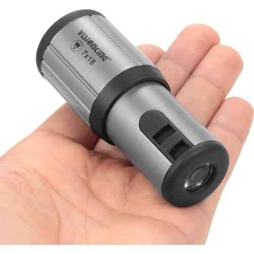 Visionking 7X18 Monocular Telescope Binoculars Zooming Mini Compact Monocular Telescope Hd Pocket Scopeoptical Monocular
