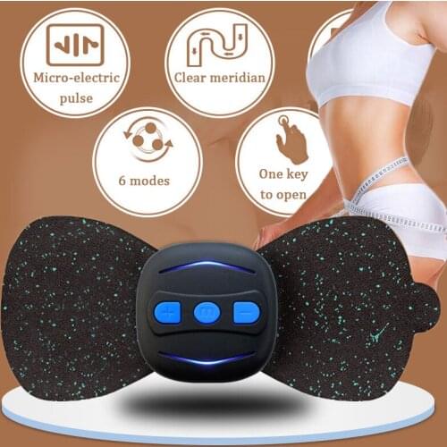 Neck Decals Cervical Vertebra Physiotherapy Instrument Mini Neck Massage Stickers Full Body Muscle Relaxing Massager Pulse Pads