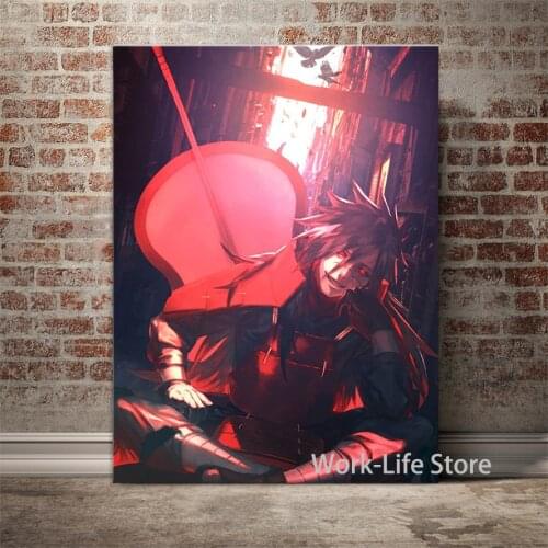 Madara Uchiha Anime Home Decor Canvas Painting Wall Art Pictures Living Room Decoration Art Posters and Prints