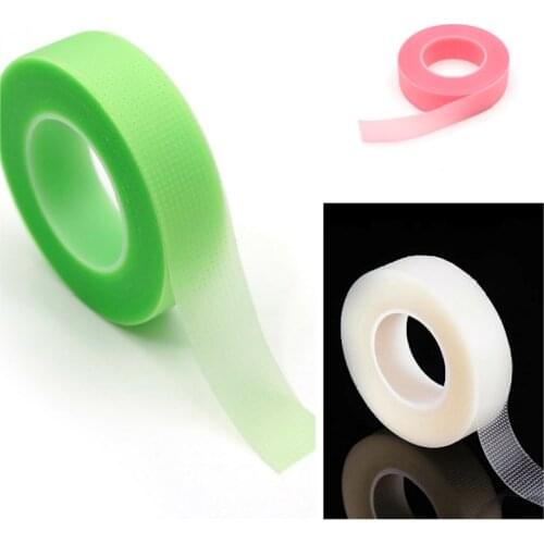 New Professional Eyelash Extension Lint Free PE Breathable Non-Woven Fabric Color Tape For False Lashes Grafting Isolation Tape