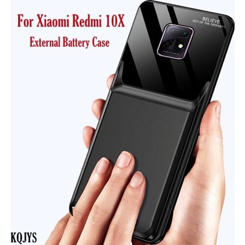 Portable Shockproof Battery Charger Cases For Redmi 10X Battery Case External Power Bank Charging Cover For Xiaomi Redmi 10X
