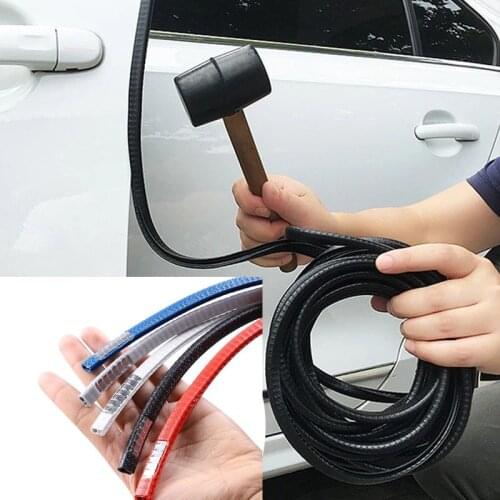 Universal Car Door Edge Scratch Protector 2M Sealing Strip Noise Insulation Guard Trim Automobile Door Protector Accessories