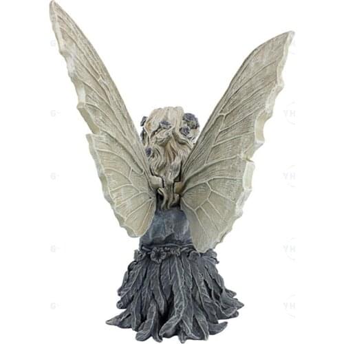 Garden Decoration Resin Sunflower Fairy Statue Angel Sculpture Home and Outdoor Sculpture FairyTale Statues Mini Garden Decor