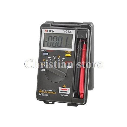 LCD Display AC DC Ohm Volt Analog Voltmeter Ohmmeter Capacimeter Multitester