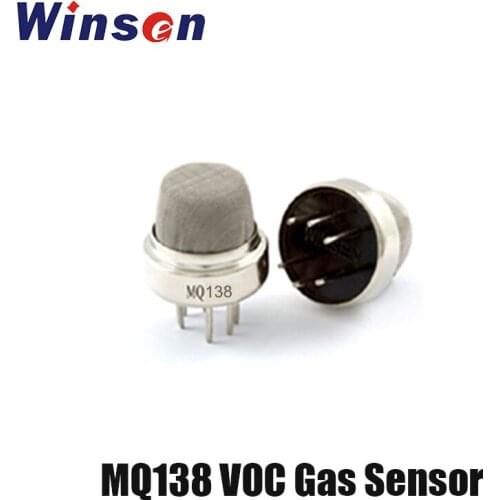 2PCS Winsen MQ136/137/138 Gas Sensor for Hydrogen Sulfide,Ammonia,VOC Gas Detection Good Sensitivity To H2S NH3 VOC Gas Leakage