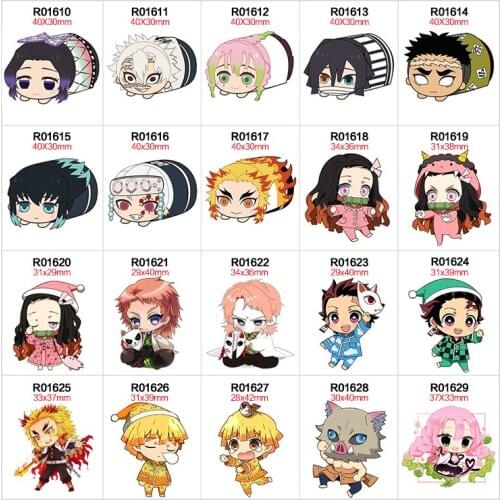 30pcs/lot Japan Cartoon character Planar Resin Flat Back for DIY Phone Decorations R0161 R0162