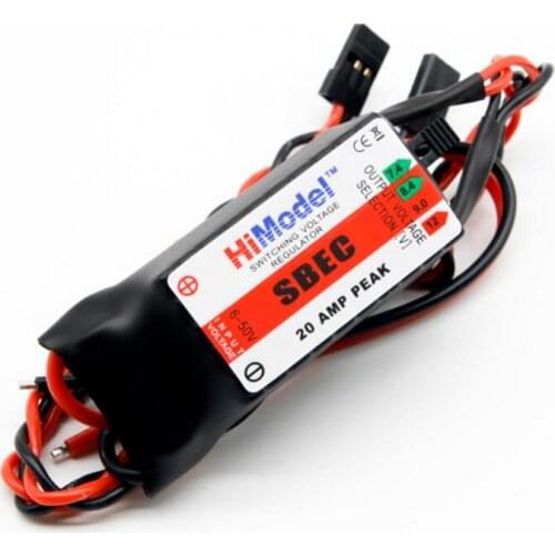 6-50V Input 20A Large Current UBEC BEC Switching Mode Voltage Regulator Stable Converter Power Supply Step-Down Module For Model