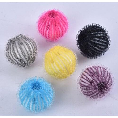 6pcs Nylon Laundry Ball Decontamination Washing Machine Washing And Protecting Ball Sticking And Removing Hair Removal Cleaning