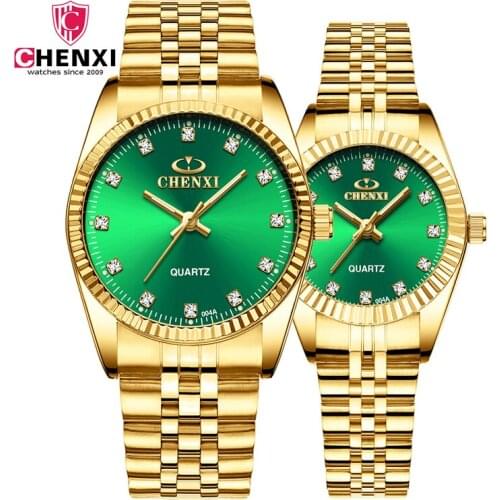 Top Brand Luxury CHENXI Mens Watches Fashion Business Mens Wrist Watches Women Quartz Watches Designer Gifts For Lovers reloj
