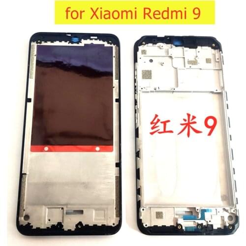 For Xiaomi Redmi 9 Middle Frame LCD Supporting Plate Housing Frame Front Bezel Faceplate Repair Parts