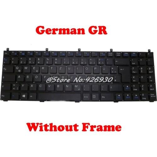 GR SD Keyboard For CLEVO W255EL W255EN W255HN W255ES W255HS W255H W258BAQ W258BLQ W258BUQ W25ABL W25ABZ W25ACU W25ACZ W25AEF