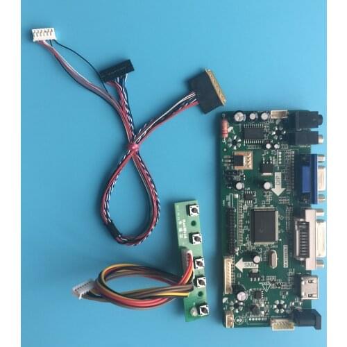 Kit For LM230WF5-TLH1 HDMI VGA LED LCD 23" Controller board DVI Panel 40pin LVDS Screen Monitor 1920X1080 Audio card DIY