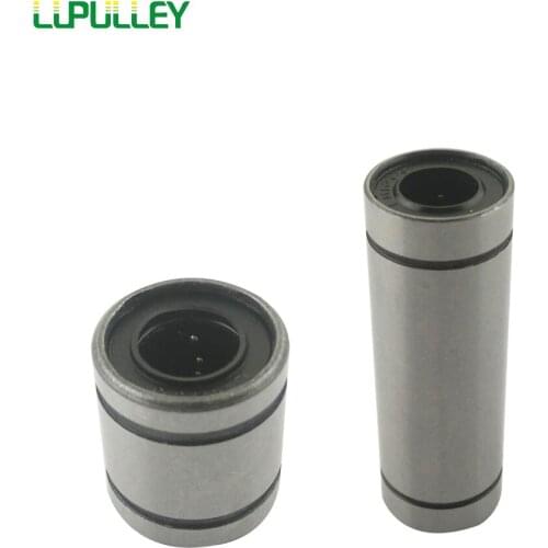 LUPULLEY 2PCS Linear Bearings LM /LME/LMF5/6/8S/8/10/12/13/16/20/25/30/35UU Bushing CNC Linear Bearings Used On 3D Printers