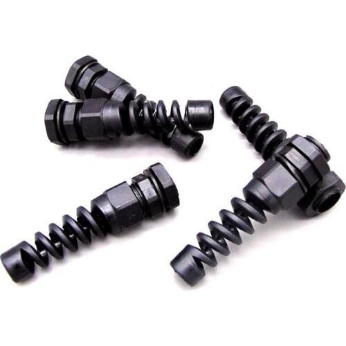M25 Spring loaded joint Torsion resistance type bending waterproof connectors Glen head protection cable joint