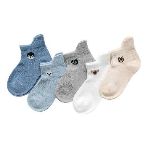 OkayMom 0-3 Year 5 Pairs/Lot Cotton Baby Socks Newborn Boys Girls Sock Autumn Toddler Kids Sock Infant Baby Unisex Children Sock